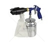 Pískovací pistole recirkulační 1l + trysky, abrazivní směs 2kg GEKO