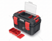 Plastový kufr, box na nářadí KXSA4530F X-BLOCK SOLID TOOLBOX ALU LOG KISTENBERG