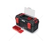 Plastový kufr, box na nářadí KXSA5530F X-BLOCK SOLID TOOLBOX ALU LOG KISTENBERG