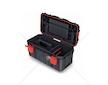 Plastový kufr, box na nářadí KXSA5530F X-BLOCK SOLID TOOLBOX ALU LOG KISTENBERG
