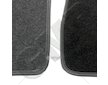 Podlahové koberce MB Actros 1999, černý, kompl. 2ks.