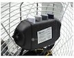 Podlahový ventilátor 135W, 50cm ocelový INOX GEKO
