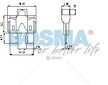 Pojistka plochá 30A LED BOSMA 2300/30A
