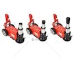 Pojízdný pneumatický hydraulický zvedák 30/15T BJC