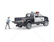 Policejní auto RAM 2500 s policistou BRUDER