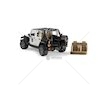 Policejní Jeep Wrangler Rubicon + policista a maják 02526 BRUDER
