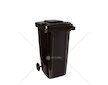 Popelnice 240 l, plastová černá - MAR-POL