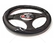 Potah na volant 37-39cm černá/karbon