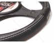Potah na volant 37-39cm černo/černá