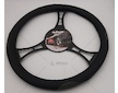 Potah na volant 37-39cm černo/šedá