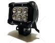 Pracovní LED světlo rampa 6LED CREE, 10-24V, 18W, 98mm, flood, homologace