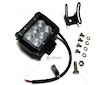 Pracovní LED světlo rampa 6LED CREE, 10-24V, 18W, 98mm, flood, homologace