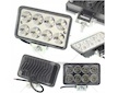 Pracovní světlo LED, 8-LED široké 24W, 12-80V, 151x190x50mm, 1600 lm