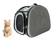 Přepravní taška pro zvířata šedá