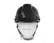 Přilba ochranná, nastavitelná, černá - GEKO