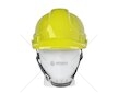 Přilba ochranná, nastavitelná, žlutá - GEKO