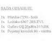 Příruba c150 nové provedení as01109 včetně ložiska a gufer | TZ07498A