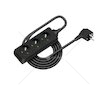 Prodlužovací přívod RPC 03B, 3 m, 3 zásuvky, 3 x 1,0 mm²  RETLUX