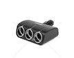 Prodlužovací zásuvka 12/24V 120W 90° AMiO-04358