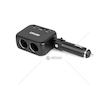 Prodlužovací zásuvka 2x USB-A 1x USB-C 12/24V 100W 180° AMiO-04357