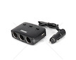 Prodlužovací zásuvka 2x USB-A ON/OFF LED 12/24V 100W 70cm AMiO-04363