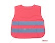 Reflexná vesta dětská růžová AMiO-03987
