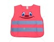 Reflexná vesta dětská růžová SMILE AMiO-03988