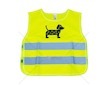 Reflexná vesta dětská žlutá DOG AMiO-03937