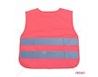 Reflexní vesta dětská růžová DINOSAUR AMiO-03989