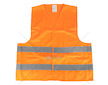 Reflexní vesta XL oranžová s certifikátem AMiO-01735