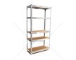 Regál policový, kovový, 180×90×40 cm, 175 kg - GEKO