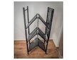 Regál Racks RAW4T, kovový, na kolečkách, 4 police, 1270 x 720 x 340 mm, 200 kg