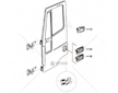 Rukojet dveri COVIND COV/060/156