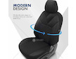 Sada autopotahů OTOM TEMPO 1501 BLACK NZ