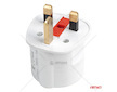 Sada cestovních adaptérů s pojistkou EU–UK 13A 250V 10ks AMiO-04858