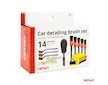 Sada detailingových štětců velká 14ks AMiO-03100