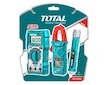 Sada digitálního multimetru, multimetru klešťového a zkoušečky AC napětí TOTAL