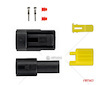 Sada elektrických konektorů vodotěsných 1 PIN 2,2 mm AMiO-04345