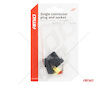 Sada elektrických konektorů vodotěsných 1 PIN 2,2 mm AMiO-04345
