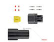 Sada elektrických konektorů vodotěsných 2 PIN 2,2 mm AMiO-04346
