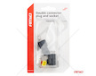 Sada elektrických konektorů vodotěsných 2 PIN 2,2 mm AMiO-04346