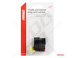 Sada elektrických konektorů vodotěsných 3 PIN 2,2 mm AMiO-04347