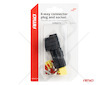 Sada elektrických konektorů vodotěsných 6 PIN 2,2 mm AMiO-04349