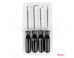 Sada hákových šroubováků 4ks. AMiO-04281