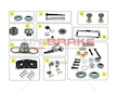 Sada na opravu třmenu brzdy MAN TGA,RENAULT 420 UNIBRAKE UNB7153