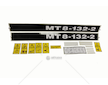 Sada nápisů mt8-132.2 komplet | TZ56110-b