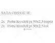 Sada pístních kroužků pr.90 mm standard | TZ01013/0-7