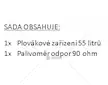 Sada plovákové zařízení 55 litrů s palivoměrem 90 ohm | 5911-5281-7.1
