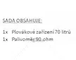 Sada plovákové zařízení 70 litrů s palivoměrem 90 ohm | 5911-5271-7.1