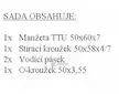Sada pomocného válce pro pístnici | 93-8028